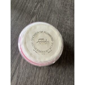 Faberge Shower Of Flowers Body Dusting Powder. #2481. 5oz. New Sealed. Vintage